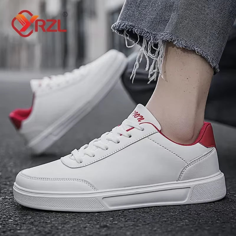 White Shoes Men Couple Casual Skateboard Shoes Comfortable Sneakers Lightweight Walking Women Tenis Shoes plus Size 36-46