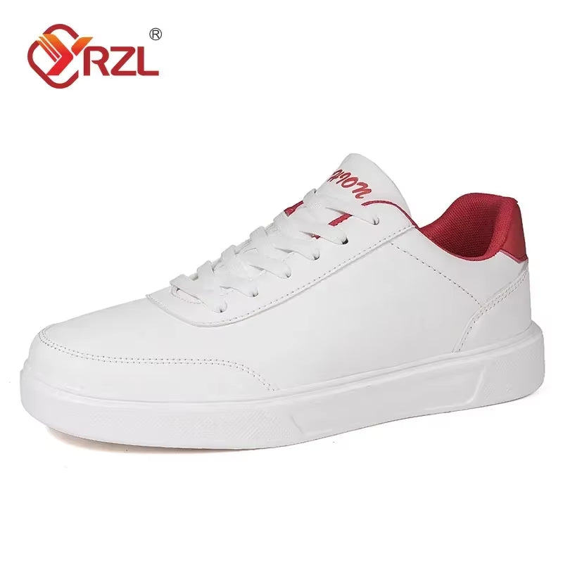 White Shoes Men Couple Casual Skateboard Shoes Comfortable Sneakers Lightweight Walking Women Tenis Shoes plus Size 36-46