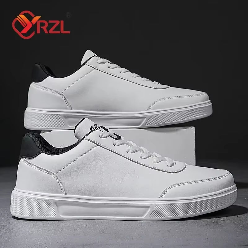 White Shoes Men Couple Casual Skateboard Shoes Comfortable Sneakers Lightweight Walking Women Tenis Shoes plus Size 36-46