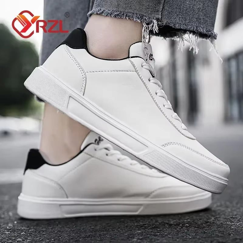 White Shoes Men Couple Casual Skateboard Shoes Comfortable Sneakers Lightweight Walking Women Tenis Shoes plus Size 36-46